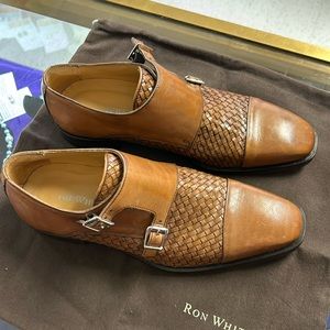 Men’s losers Woven and antiquated calf, style Rawley